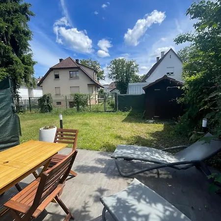 Daire Cozy House With Garden Mulhouse